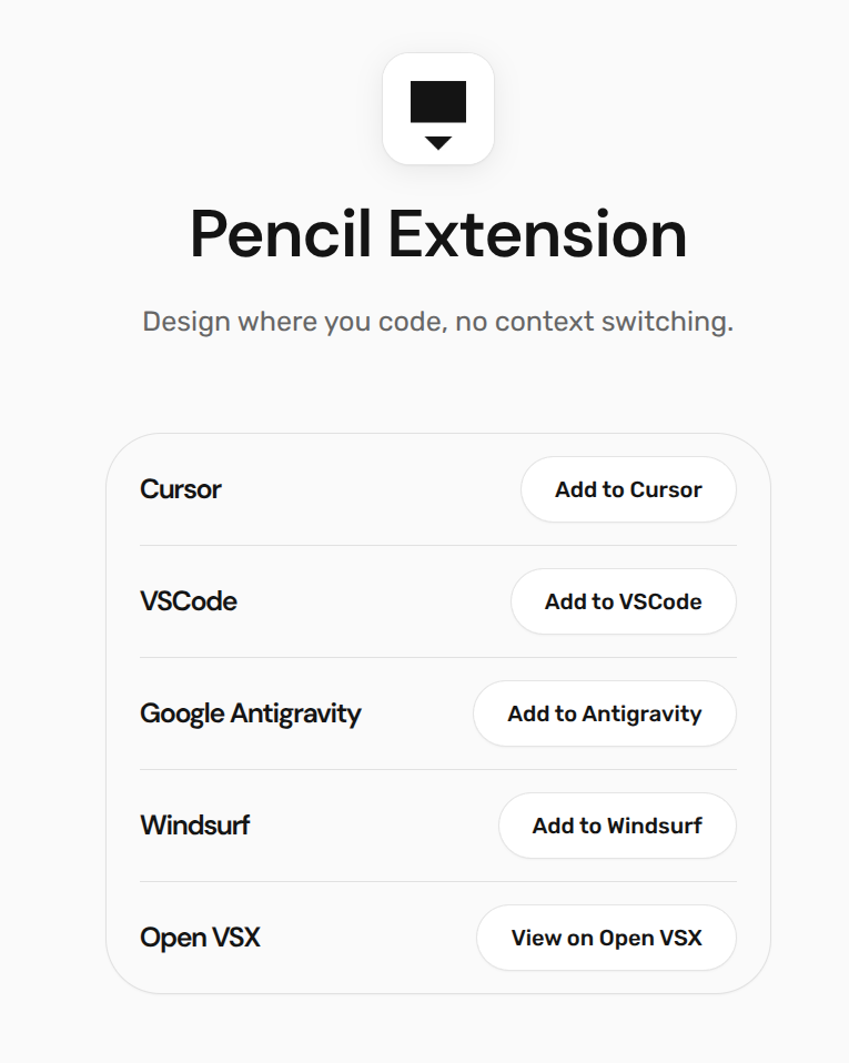 Pencil + Cursorでデザイン生成を試してみた | Version0.1